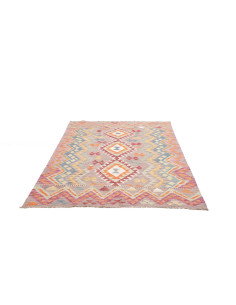 Kilim 148x199 Cm Kilim, Afghanistan, Hand-carded Wool (warp: 2