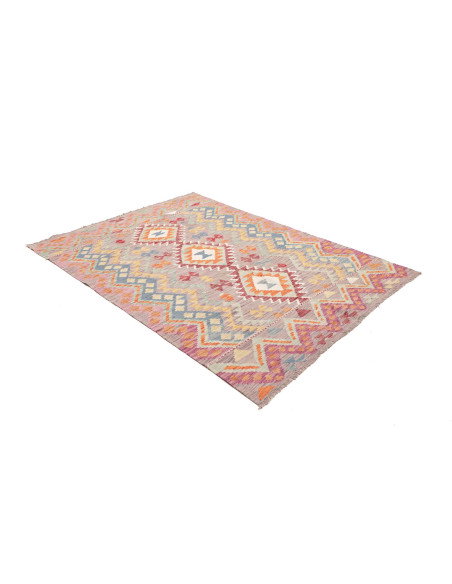 Kilim 148x199 Cm Kilim, Afghanistan, Lana Cardata A Mano
