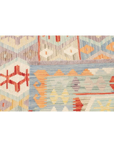 Kilim 150x193 Cm Kilim Afghanistan Lana Cardata A Mano
