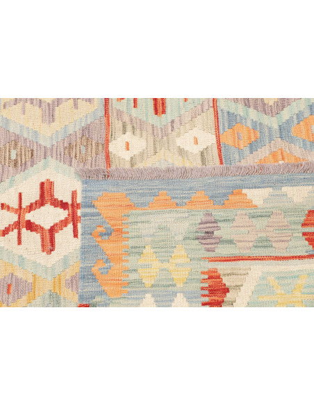 Kilim 150x193 Cm Kilim Afghanistan Lana Cardata A Mano