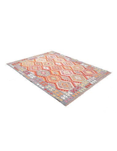 Kilim 155x196 Cm Kilim, Afghanistan, Hand-carded Wool