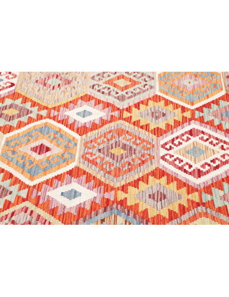 Kilim 155x196 Cm Kilim, Afghanistan, Lana Cardata A Mano