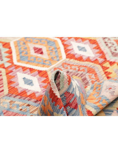 Kilim 155x196 Cm Kilim, Afghanistan, Lana Cardata A Mano