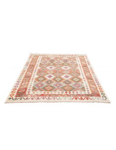 Kilim 154x188 Cm Kilim, Afghanistan, Lana Cardata A Mano 2