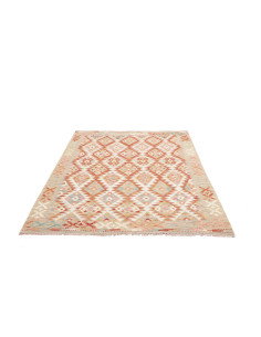 Kilim 155x200 Cm Kilim Afghanistan Lana Cardata A Mano 2