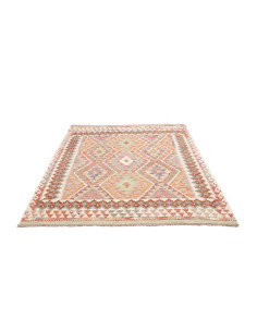 Kilim 161x188 Cm Kilim Afghanistan, Hand-carded Wool (warp: 2