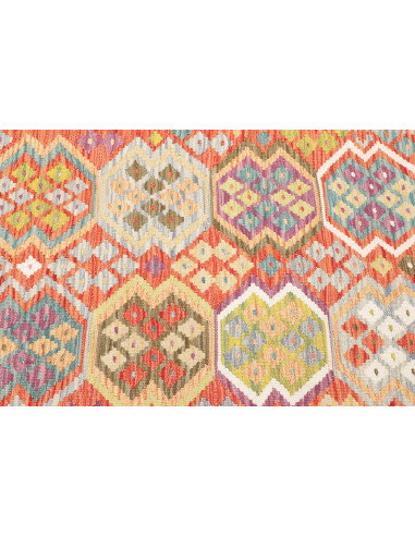 Kilim 120x172 Cm Kilim, Afghanistan, Hand-carded Wool, 0.3