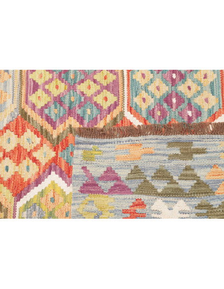 Kilim 120x172 Cm Kilim, Afghanistan, Lana Cardata A Mano,