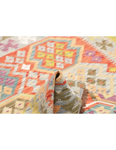Kilim 120x172 Cm Kilim, Afghanistan, Lana Cardata A Mano,