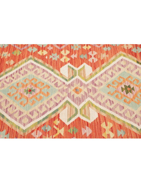 Kilim 123x170 Cm Kilim Afghanistan, Hand-carded Wool And
