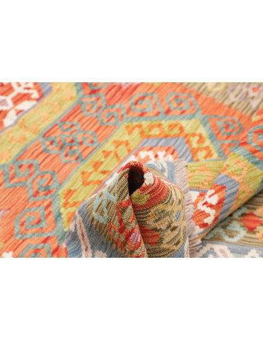 Kilim 125x173 Cm Kilim, Afghanistan, Lana Cardata A Mano
