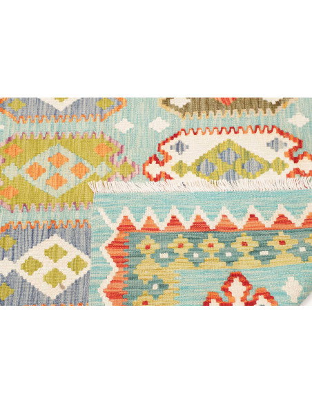 Kilim 126x184 Cm Kilim, Afghanistan, Hand-carded Wool (warp: