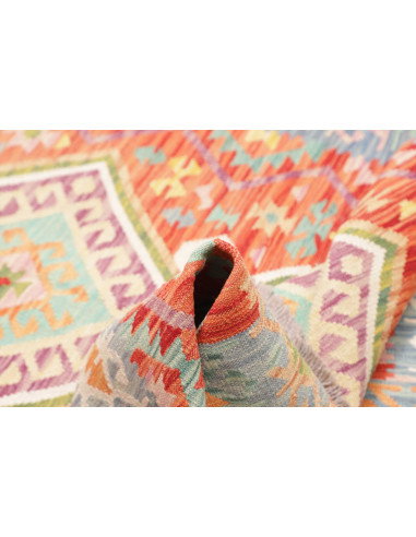 Kilim 121x175 Cm Kilim Afghanistan, Lana Cardata A Mano,