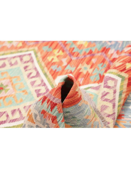 Kilim 121x175 Cm Kilim Afghanistan, Lana Cardata A Mano,