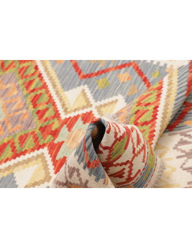 Kilim 123x178 Cm Kilim, Afghanistan, Hand-carded Wool (warp: