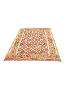 Kilim 129x191 Cm Kilim, Afghanistan, Lana Cardata A Mano 2