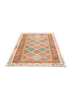 Kilim 126x172 Cm Kilim, Afghanistan, Hand-carded Wool 2