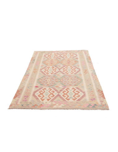 Kilim 121x186 Cm Kilim, Afghanistan, Lana Cardata A Mano