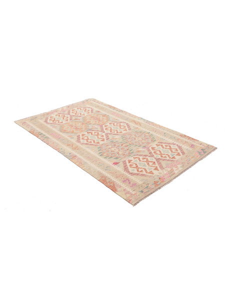 Kilim 121x186 Cm Kilim, Afghanistan, Lana Cardata A Mano