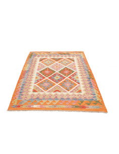 Kilim 127x175 Cm Kilim, Afghanistan, Hand-carded Wool (warp: 2