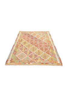 Kilim 124x184 Cm Kilim Afghanistan Hand-carded Wool Cotton 2