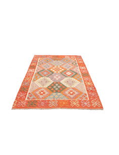 Kilim 130x190 Cm Kilim, Afghanistan, Lana Cardata A Mano 2
