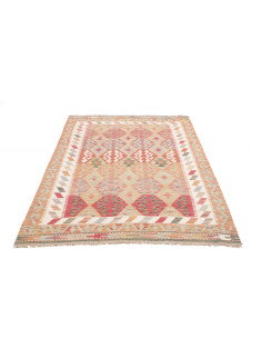 Kilim 126x178 Cm Kilim, Afghanistan, Lana Cardata A Mano, 2