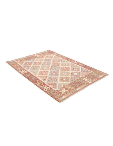 Kilim 122x172 Cm Kilim, Afghanistan, Hand-carded Wool (warp: