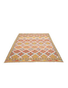 Kilim 152x201 Cm Kilim Afghanistan Lana Cardata A Mano 2