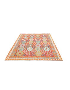 Kilim 174x234 Cm Kilim, Afghanistan, Lana Cardata A Mano 2