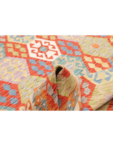 Kilim 174x234 Cm Kilim, Afghanistan, Hand-carded Wool (warp: