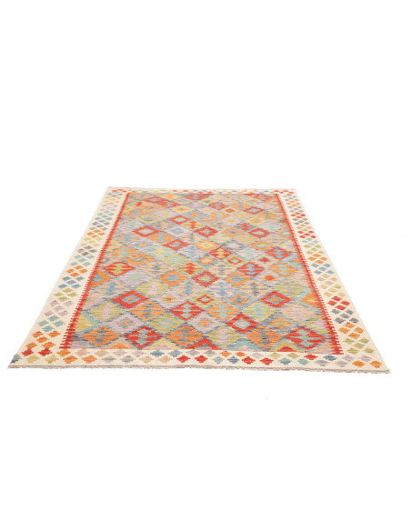 Kilim 172x238 Cm Kilim, Afghanistan, Lana Cardata A Mano