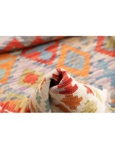 Kilim 172x238 Cm Kilim, Afghanistan, Lana Cardata A Mano