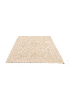 Kilim 152x198 Cm Kilim, Afghanistan, Hand-carded Wool (warp: 2
