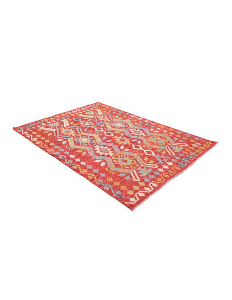 Kilim 149x205 Cm Kilim Afghanistan Hand-carded Wool Cotton