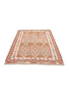 Kilim 127x180 Cm Kilim, Afghanistan, Hand-carded Wool, 2