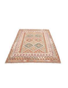 Kilim 123x178 Cm Kilim, Afghanistan, Lana Cardata A Mano, 2