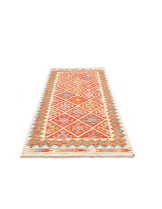Kilim 99x206 Cm Kilim Afghanistan, Lana Cardata A Mano, 2