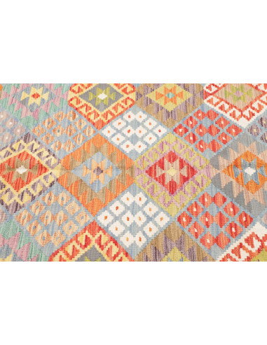 Kilim 148x194 Cm Kilim Afghanistan, Lana Cardata A Mano,
