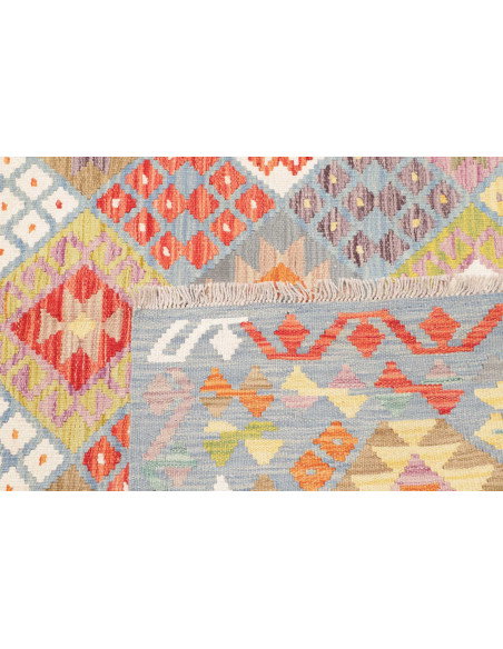 Kilim 148x194 Cm Kilim Afghanistan, Lana Cardata A Mano,
