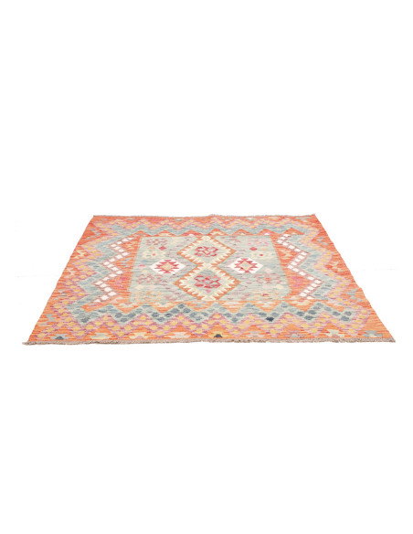 Kilim 155x150 Cm Kilim Afghanistan, Hand-carded Wool,