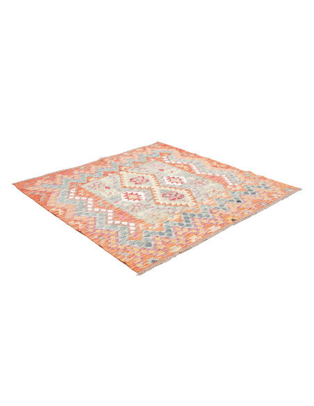 Kilim 155x150 Cm Kilim Afghanistan, Hand-carded Wool,