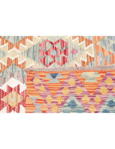 Kilim 155x150 Cm Kilim Afghanistan, Lana Cardata A Mano,