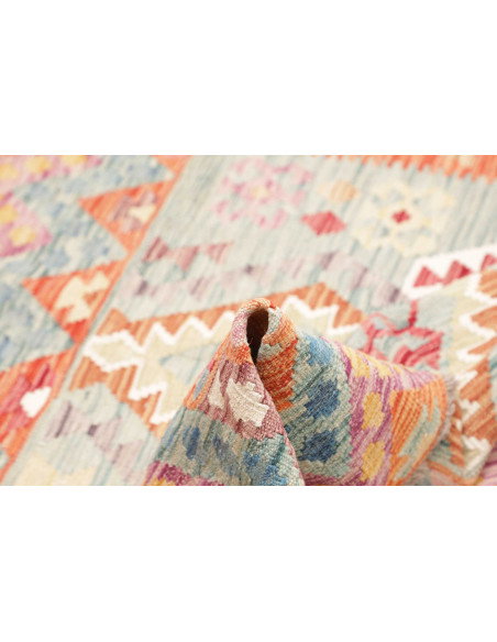 Kilim 155x150 Cm Kilim Afghanistan, Lana Cardata A Mano,