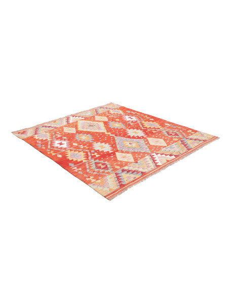 Kilim 148x162 Cm Kilim Afghanistan, Hand-carded Wool (warp: