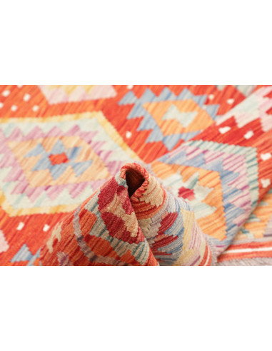 Kilim 148x162 Cm Kilim Afghanistan, Hand-carded Wool (warp: