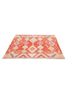 Kilim 146x161 Cm Kilim, Afghanistan, Hand-carded Wool, 0.3 2