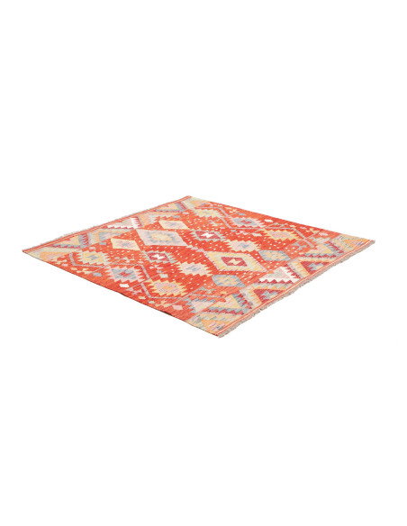Kilim 146x161 Cm Kilim, Afghanistan, Lana Cardata A Mano,