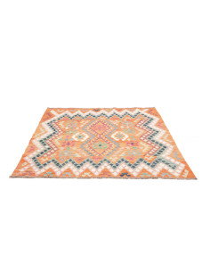 Kilim 151x164 Cm Kilim, Afghanistan, Hand-carded Wool (warp: 2