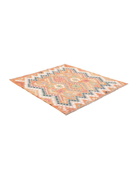Kilim 151x164 Cm Kilim, Afghanistan, Hand-carded Wool (warp: